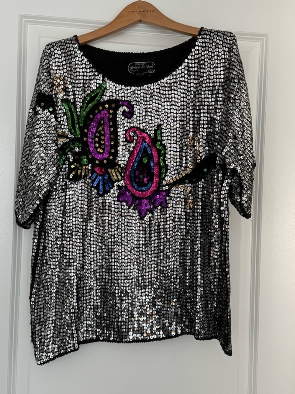 Sequined top
